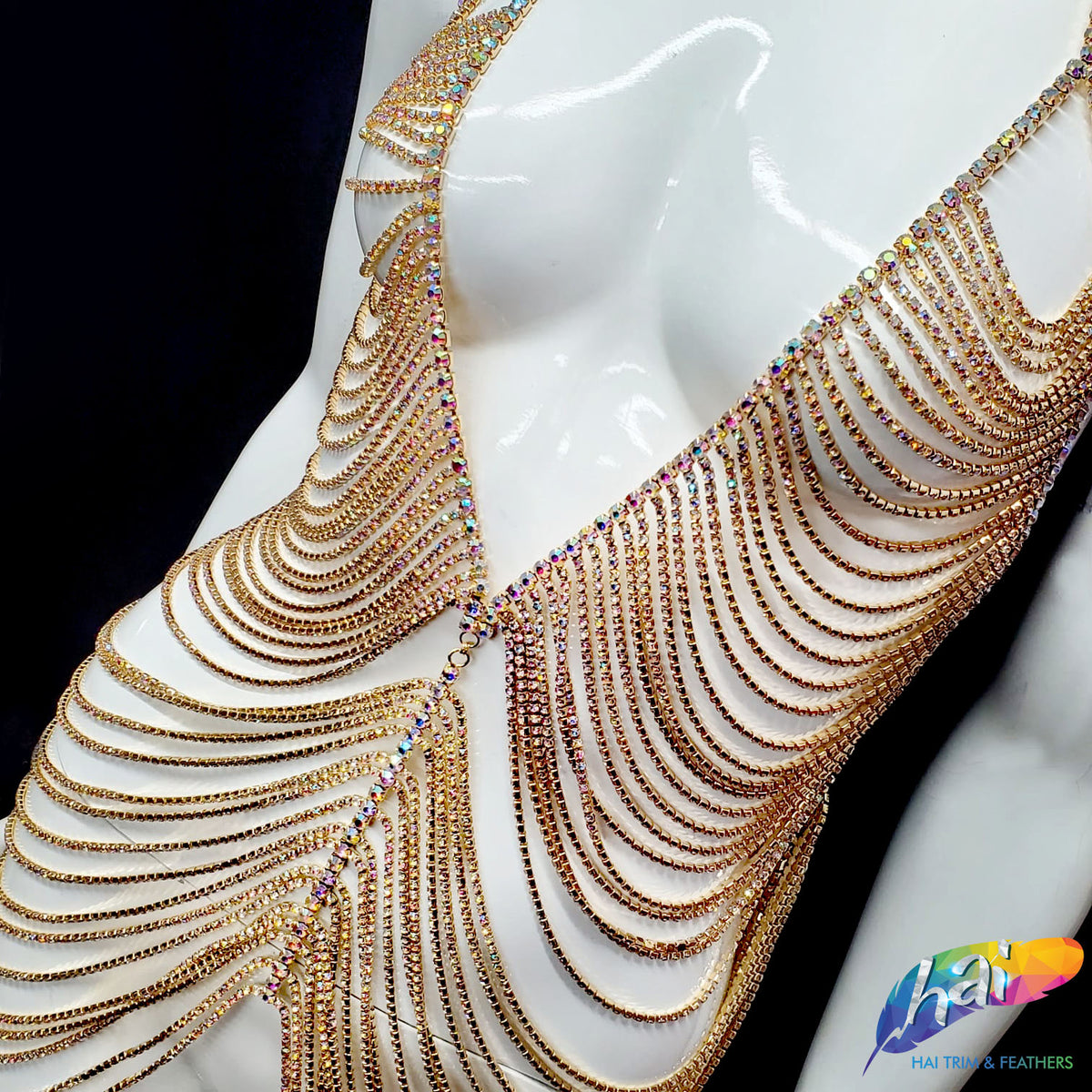 Body Chains Hai Trim & Feathers Body Chains Hai Trim & Feathers