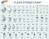 Clear Acrylic Stones, A2