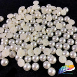 5mm Ivory Flatback Glue On Pearls