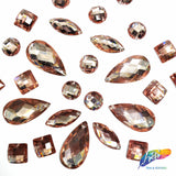 Dusty Rose (Champagne) Resin Stones, DD10