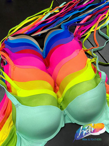 Tie-Back Bras in multiple colors and sizes. Best for more adjustment and comfort.
