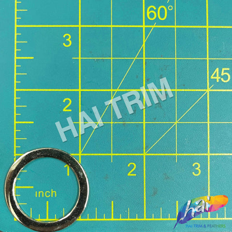 1" Flat Metal O Rings