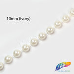 10mm Ivory Pearl Trim