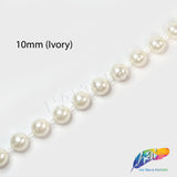 10mm Ivory Pearl Trim
