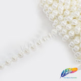 10mm Ivory Pearl Trim
