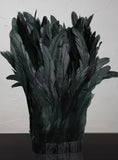 12-14" Bleached Dyed Coque Fringe (1/2 Yard)