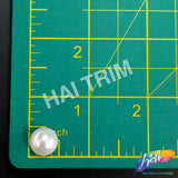 12mm White Flatback Glue On Pearls (72 pieces)