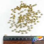 16ss Crystal Sew-on Rhinestone w/ Gold Metal Setting (144 pieces)