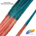 18-22" 2-tone Bleached Dyed Ringneck Pheasant Tails