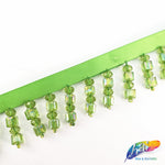 1 1/4" Round/Square Beaded Fringe, FR-006