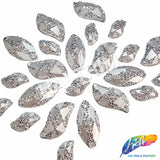 Silver Meteorite Textured Resin Stones