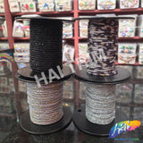 1/8" (3.5mm) Crystal Rope Rhinestone Drawstring Trim