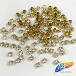 20ss Crystal Sew-on Rhinestone w/ Gold Metal Setting (144 pieces)