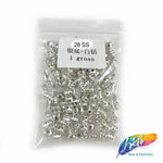 28ss Crystal Sew-on Rhinestone w/ Silver Metal Setting (144 pieces)