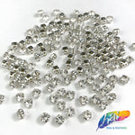 28ss Crystal Sew-on Rhinestone w/ Silver Metal Setting (144 pieces)