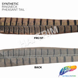 20" Synthetic Natural Ringneck Pheasant Tails (sold per piece)