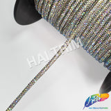 1/8" (3.5mm) Crystal Rope Rhinestone Drawstring Trim