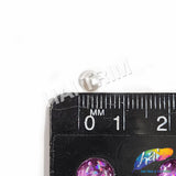 5mm White Flatback Glue On Pearls