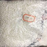 5mm White Flatback Sew On Pearls