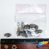 Gunmetal Meteorite Textured Resin Stones