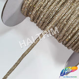 1/8" (3.5mm) Crystal Rope Rhinestone Drawstring Trim