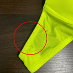 Neon Yellow Tie-Back Bra, A-32