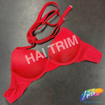 Red Tie-Back Bra, A-3