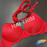 Red Tie-Back Bra, A-3