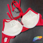 Red Tie-Back Bra, A-3