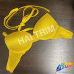 Yellow Tie-Back Bra, A-41