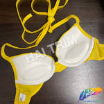 Yellow Tie-Back Bra, A-41