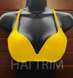 Yellow Tie-Back Bra, A-41