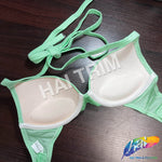 Mint Green Tie-Back Bra, A-59