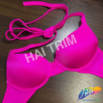 Hot Pink/Fuchsia Tie-Back Bra, A-9