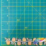 SALE! 1" Peach AB Multi-stone Leaf Rhinestone Trim, ACR-035