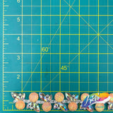 SALE! 1" Peach AB Multi-stone Leaf Rhinestone Trim, ACR-035