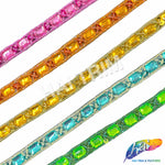 1/2" Colored Beaded Sequins Acrylic Stone Trim, ACR-081