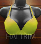 Yellow Green Tie-Back Bra, B-85