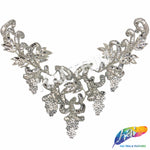 Metallic Beaded Sequins Applique, B-4
