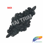Diamond Beaded Motif Applique, BA-002