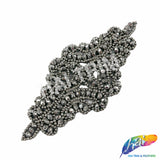 Diamond Beaded Motif Applique, BA-002