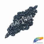 Diamond Beaded Motif Applique, BA-002