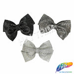 Ribbon Bow Rhinestone Applique, BA-170