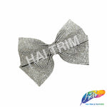 Ribbon Bow Rhinestone Applique, BA-170