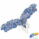 SALE! Wing Beaded Sequins Motif Applique with Fringe, BSA-07
