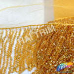 Beaded Sequin Fringe with Mesh (6" 12"), BSF-002