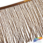 6" Beaded Fringe with 2-3mm Bugle Beads, FR-013