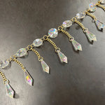 2 1/2" Chandelier Acrylic Beaded Fringe, CF-050