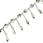 2 1/2" Chandelier Acrylic Beaded Fringe, CF-050