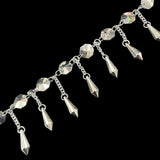 2 1/2" Chandelier Acrylic Beaded Fringe, CF-050